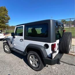 White 2016 Jeep Wrangler Sport