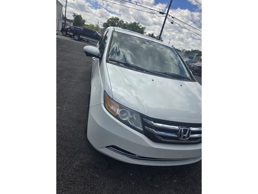 White 2014 Honda Odyssey EX-L