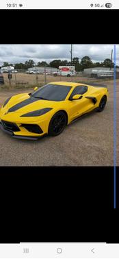 Yellow 2026 Chevrolet Corvette Stingray w/1LT