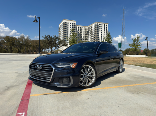 Blue 2019 Audi A6 55 Prestige