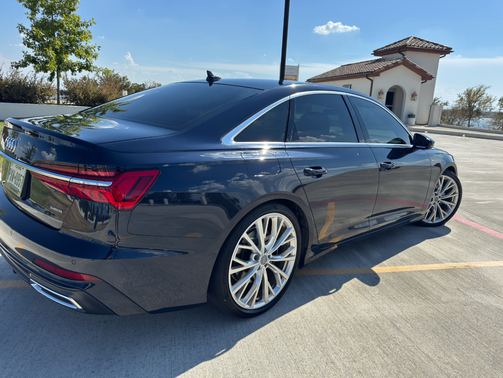 Blue 2019 Audi A6 55 Prestige