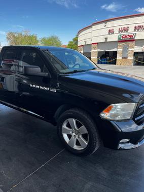Black 2012 RAM 1500 Sport