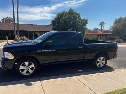 Black 2012 RAM 1500 Sport