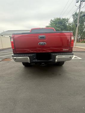 Red 2016 Ford F-250 XLT