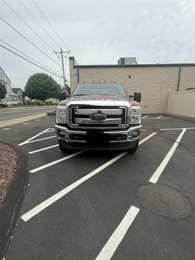 Red 2016 Ford F-250 XLT