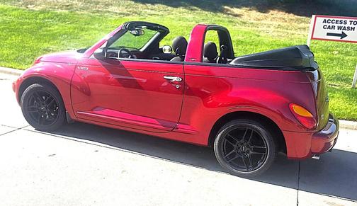 Red 2005 Chrysler PT Cruiser Touring