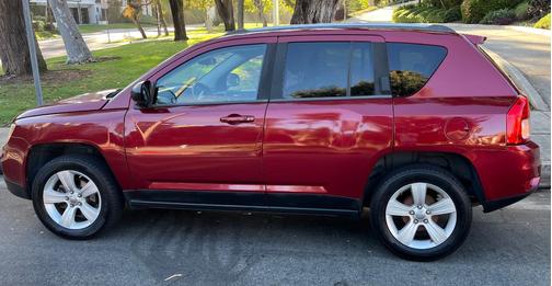 Red 2012 Jeep Compass Latitude