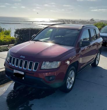 Red 2012 Jeep Compass Latitude