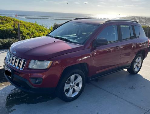 Red 2012 Jeep Compass Latitude