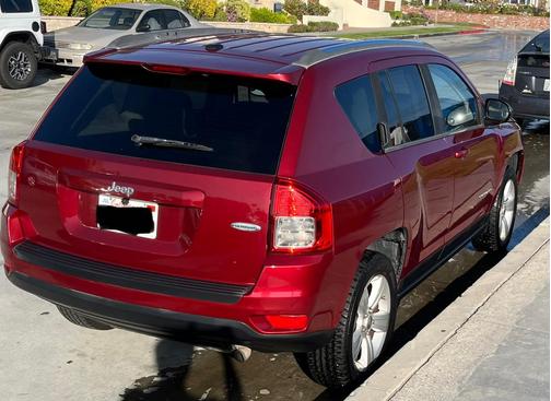 Red 2012 Jeep Compass Latitude