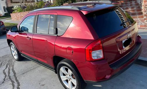 Red 2012 Jeep Compass Latitude