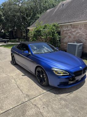White 2016 BMW 640 i