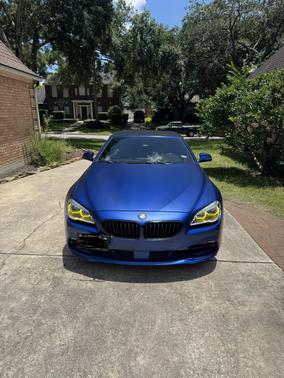 White 2016 BMW 640 i