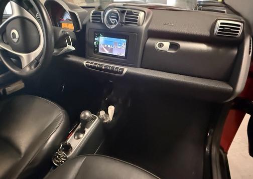Red 2008 smart ForTwo Passion Cabriolet