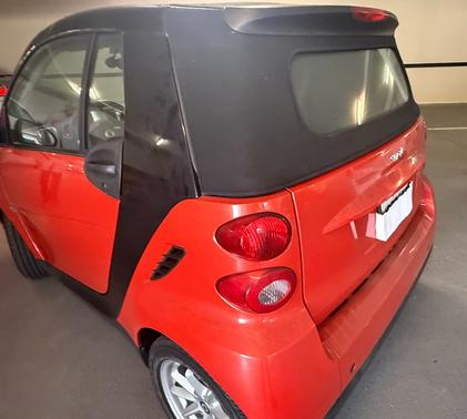 Red 2008 smart ForTwo Passion Cabriolet
