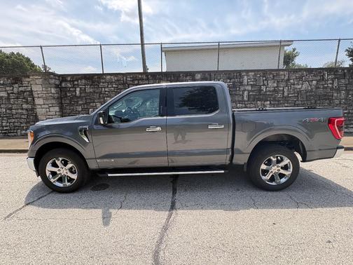 Gray 2023 Ford F-150 XLT