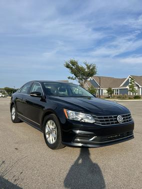 Black 2017 Volkswagen Passat 1.8T S