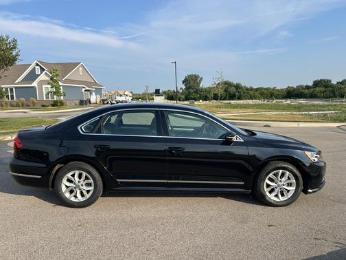 Black 2017 Volkswagen Passat 1.8T S