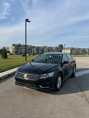 Black 2017 Volkswagen Passat 1.8T S