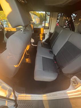 White 2010 Jeep Wrangler Unlimited Sport