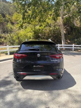 Black 2020 Alfa Romeo Stelvio Ti