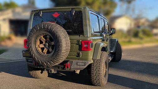 Green 2021 Jeep Wrangler Unlimited 4xe Sahara