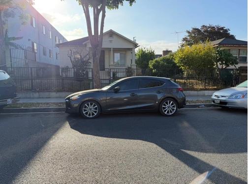 Gray 2017 Mazda Mazda3 Touring 2.5