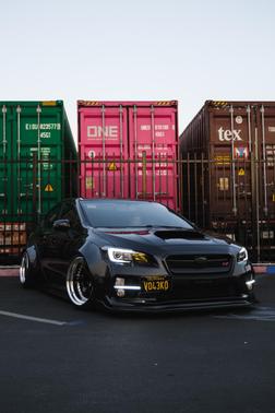 Gray 2016 Subaru WRX STI Base