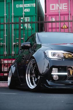 Gray 2016 Subaru WRX STI Base