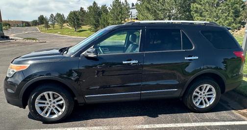 Black 2015 Ford Explorer XLT