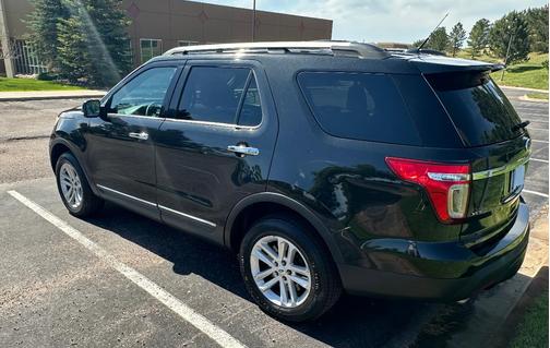 Black 2015 Ford Explorer XLT