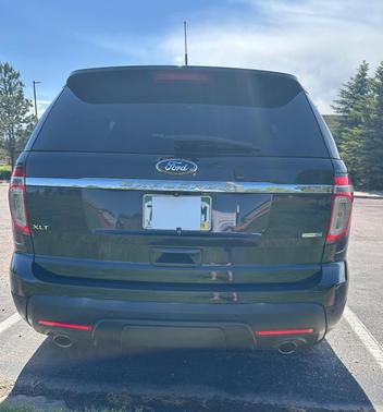 Black 2015 Ford Explorer XLT