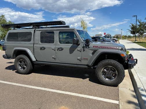 Gray 2020 Jeep Gladiator Rubicon