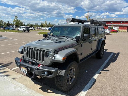 Gray 2020 Jeep Gladiator Rubicon