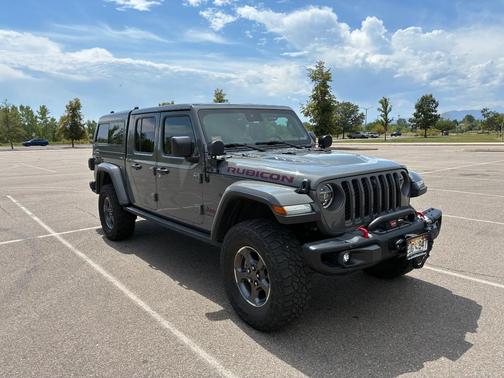 Gray 2020 Jeep Gladiator Rubicon