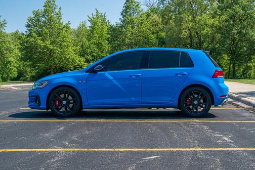 Blue 2021 Volkswagen Golf GTI 2.0T SE