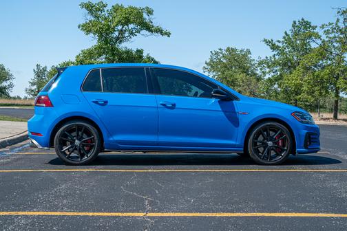 Blue 2021 Volkswagen Golf GTI 2.0T SE