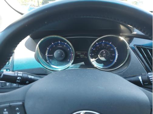 Black 2013 Hyundai SONATA Limited