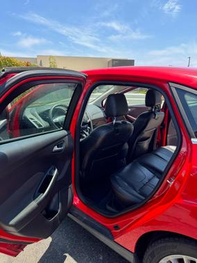 Red 2012 Ford Focus SEL