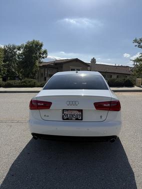 White 2014 Audi A6 2.0T Premium Plus quattro