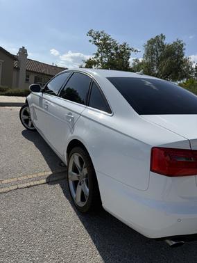 White 2014 Audi A6 2.0T Premium Plus quattro