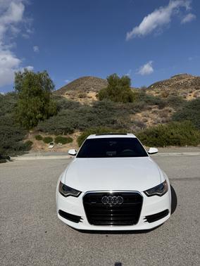 White 2014 Audi A6 2.0T Premium Plus quattro