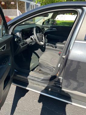 Gray 2023 Kia Sportage Hybrid LX