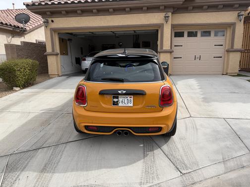 Orange 2015 MINI Hardtop Cooper S