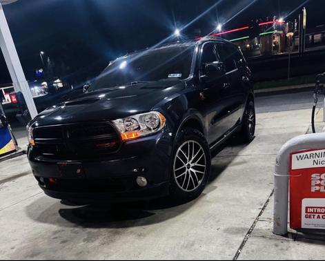 Blue 2013 Dodge Durango Crew