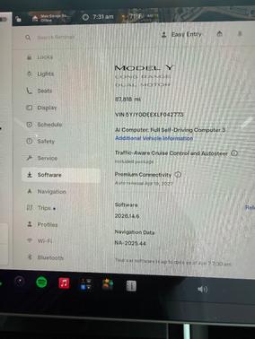 Gray 2020 Tesla Model Y Long Range