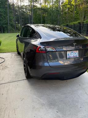 Gray 2020 Tesla Model Y Long Range