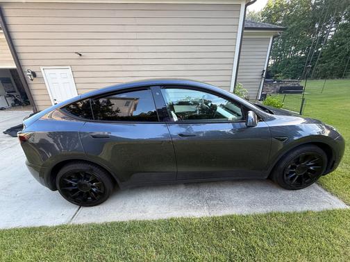 Gray 2020 Tesla Model Y Long Range