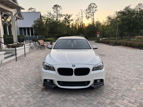 White 2014 BMW 535 i