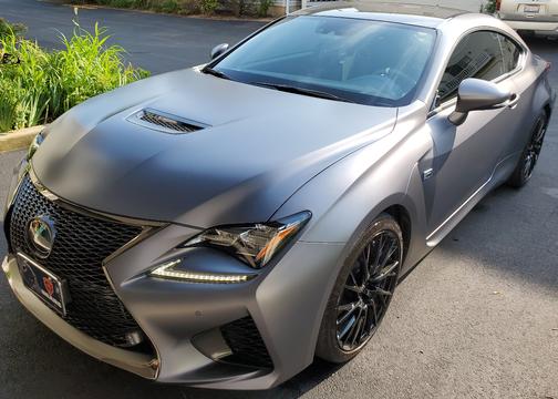Gray 2019 Lexus RC F Base